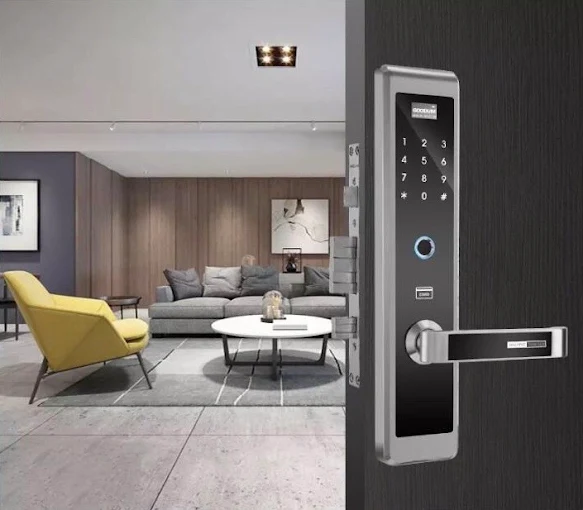 Khóa vân tay Dessmann S510 tích hợp mở khóa bằng vân tay và mật khẩu