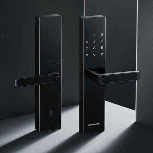 Khóa điện tử Dessmann A110 chính hãng với công nghệ mở khóa vân tay, mật mã và thẻ từ