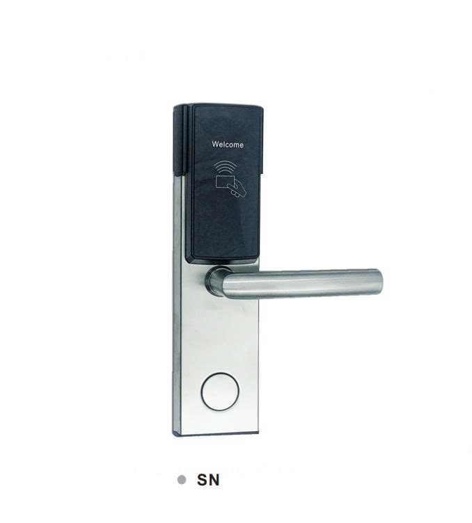 Khóa khách sạn Pulmos PLS-01 thiết kế hiện đại, hỗ trợ quản lý phòng khách sạn an toàn và chuyên nghiệp.