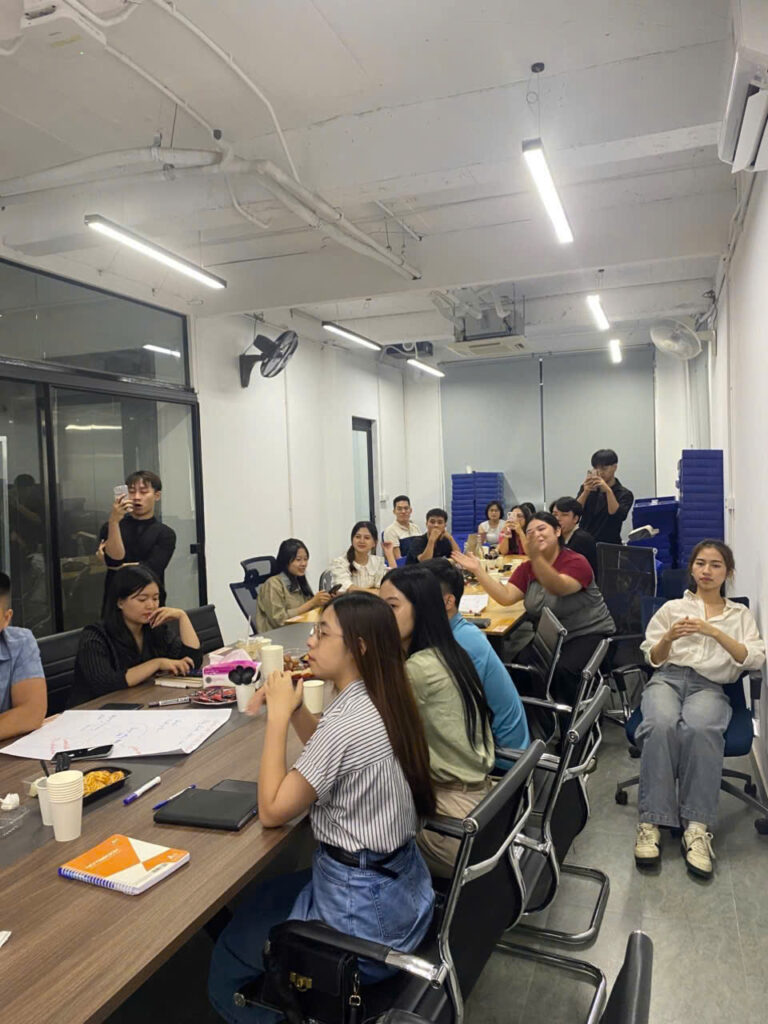 To&agrave;n cảnh chương tr&igrave;nh ITG Training với sự tham gia của C&ocirc;ng Ty TNHH C&ocirc;ng Nghệ Mắt Xanh